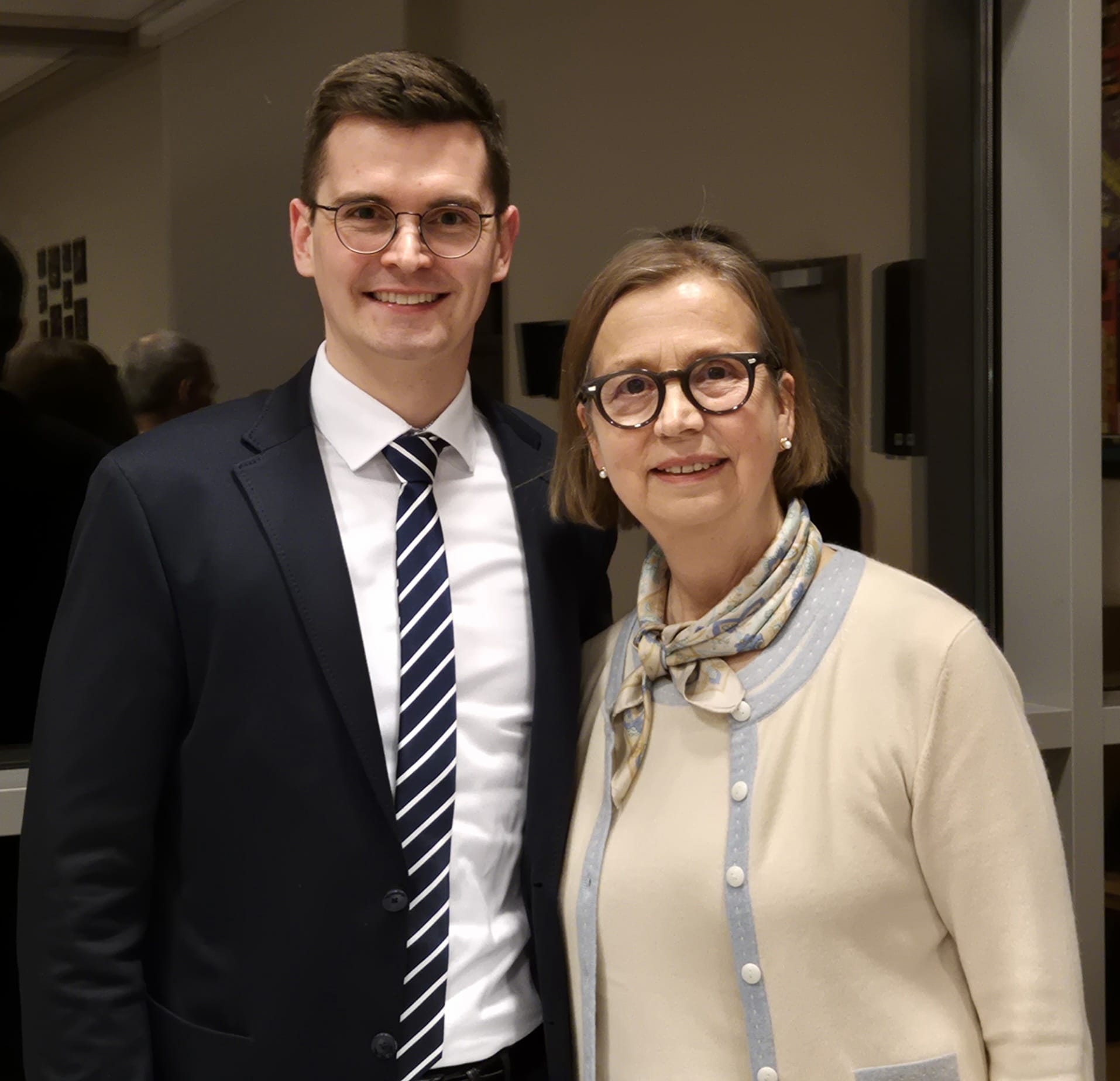 Frederick B�scher und Mechthildis Wissmann 